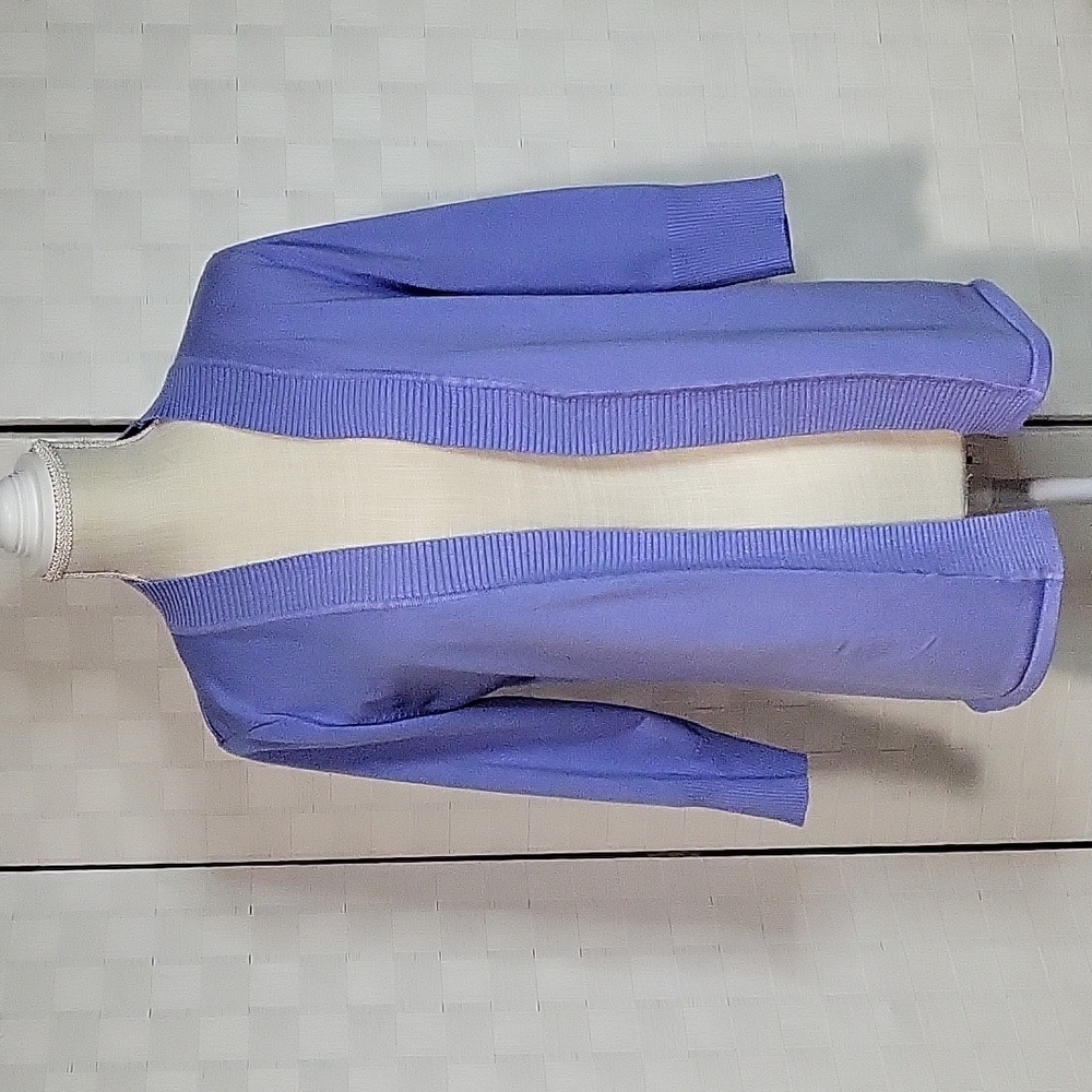 Grace Size S- Women's Periwinkle Blue Cardigan